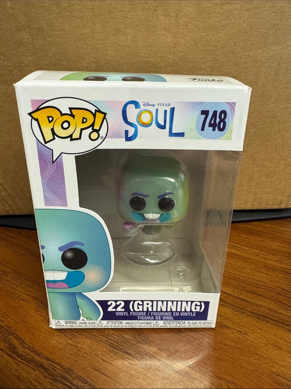 Funko Pop! Soul 22 (Grinning) Aqua Teal Vinyl Figure